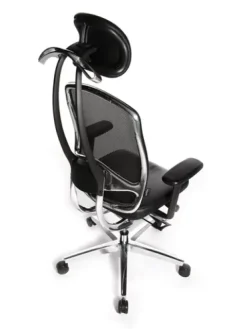 Bürodrehstuhl AluMedic Black Edition