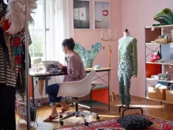 Eames Plastic Armchair PACC Drehstuhl