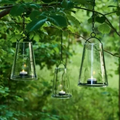 Laterne mit LED-Kerze Albert