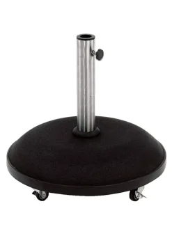 Sonnenschirmständer, Beton, mit Rollen