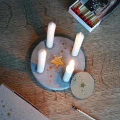 Winterlichtkranz Stern, Sternenstaub